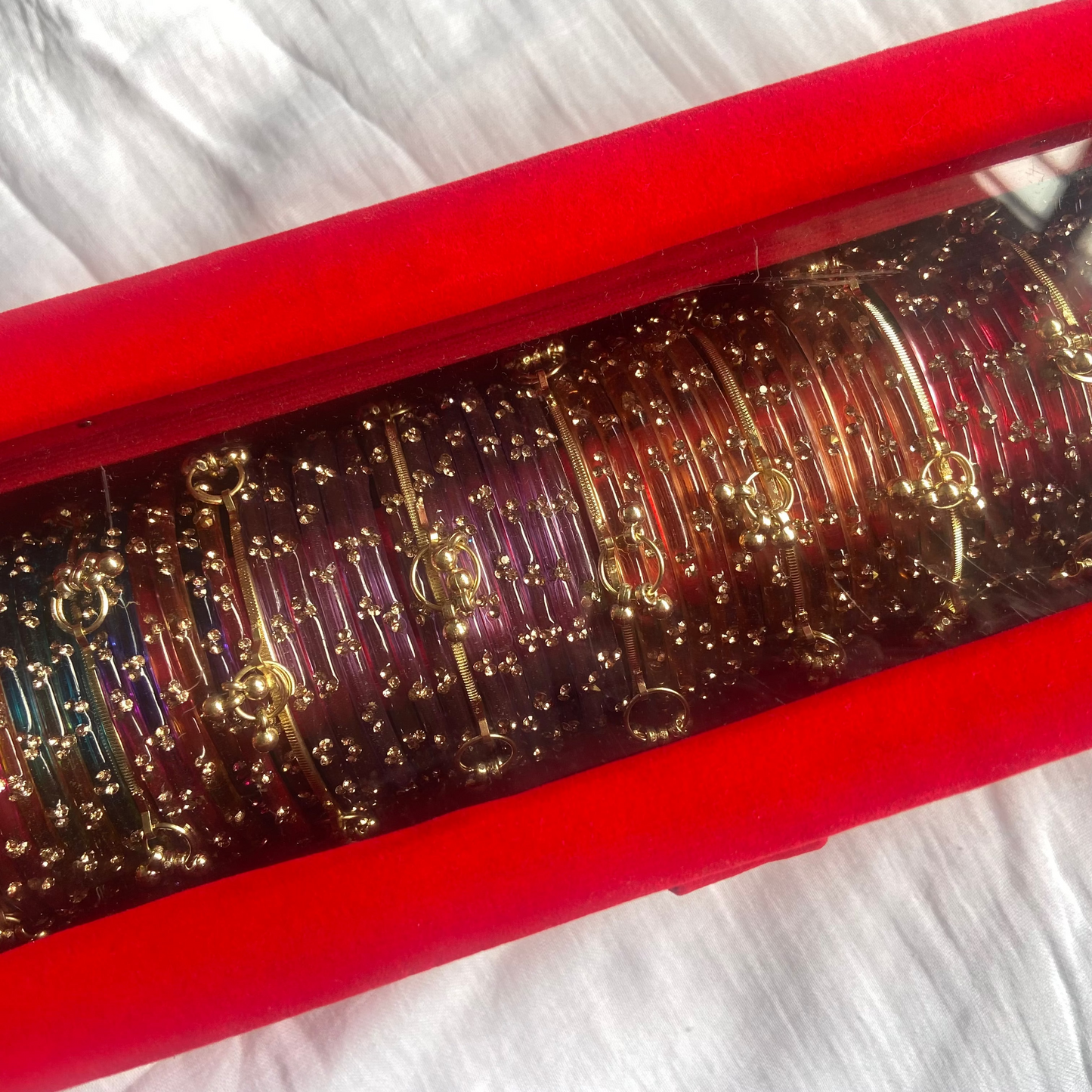 Four Dozen Triple Stone Bangle Box