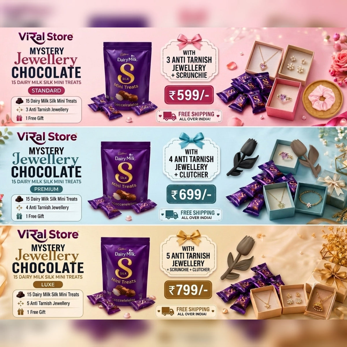 Mystery Chocolate Packs 🪎