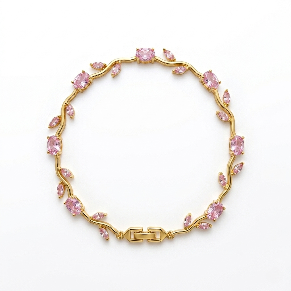 Tulip Bracelet (Gold Pink)🌷