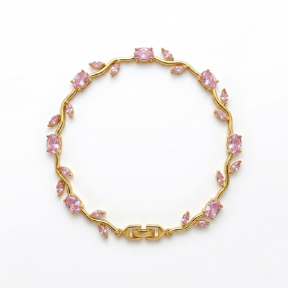 Tulip Bracelet (Gold Pink)🌷