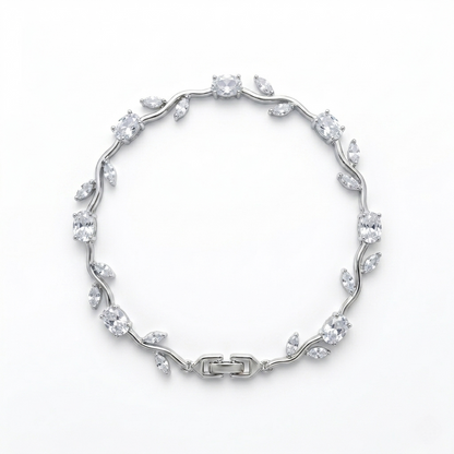 Tulip Bracelet (Silver White)🌷