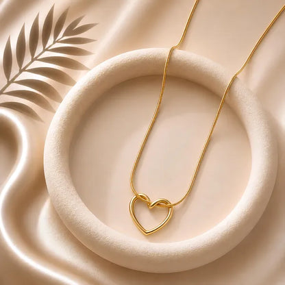 Floating Heart Necklace