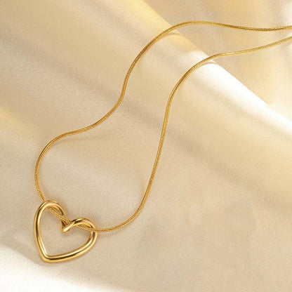 Floating Heart Necklace