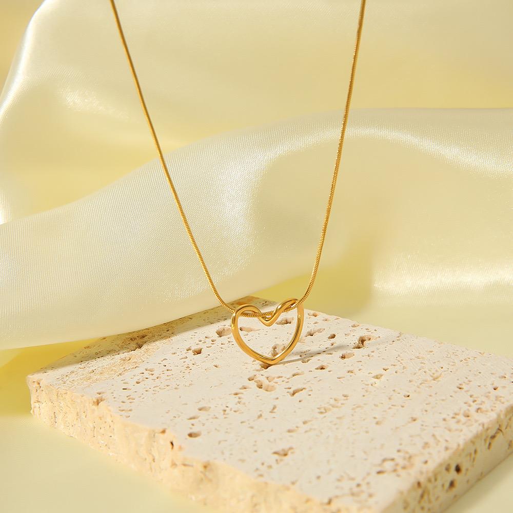 Floating Heart Necklace