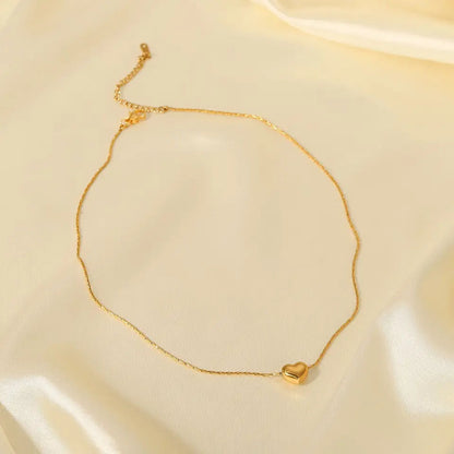 Minimalist Heart Necklace