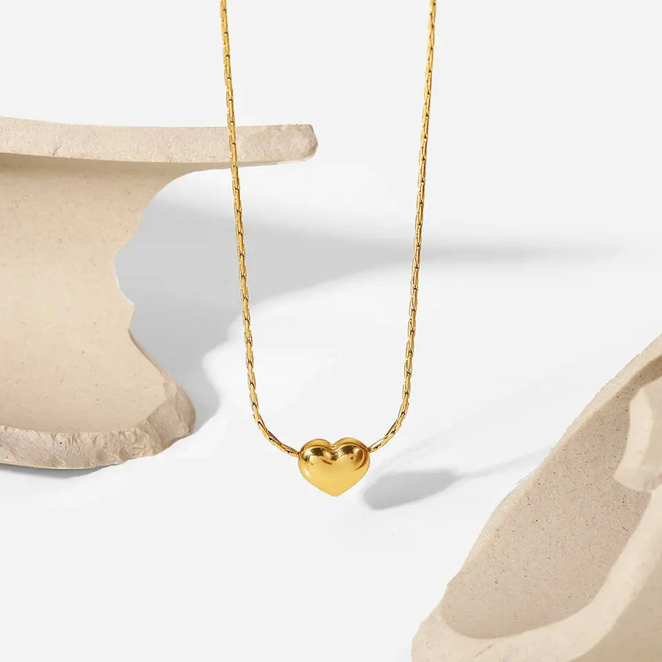 Minimalist Heart Necklace
