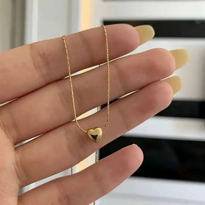 Minimalist Heart Necklace
