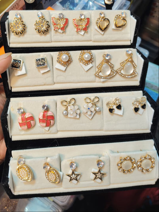 12 in 1 Earrings Box Set 1