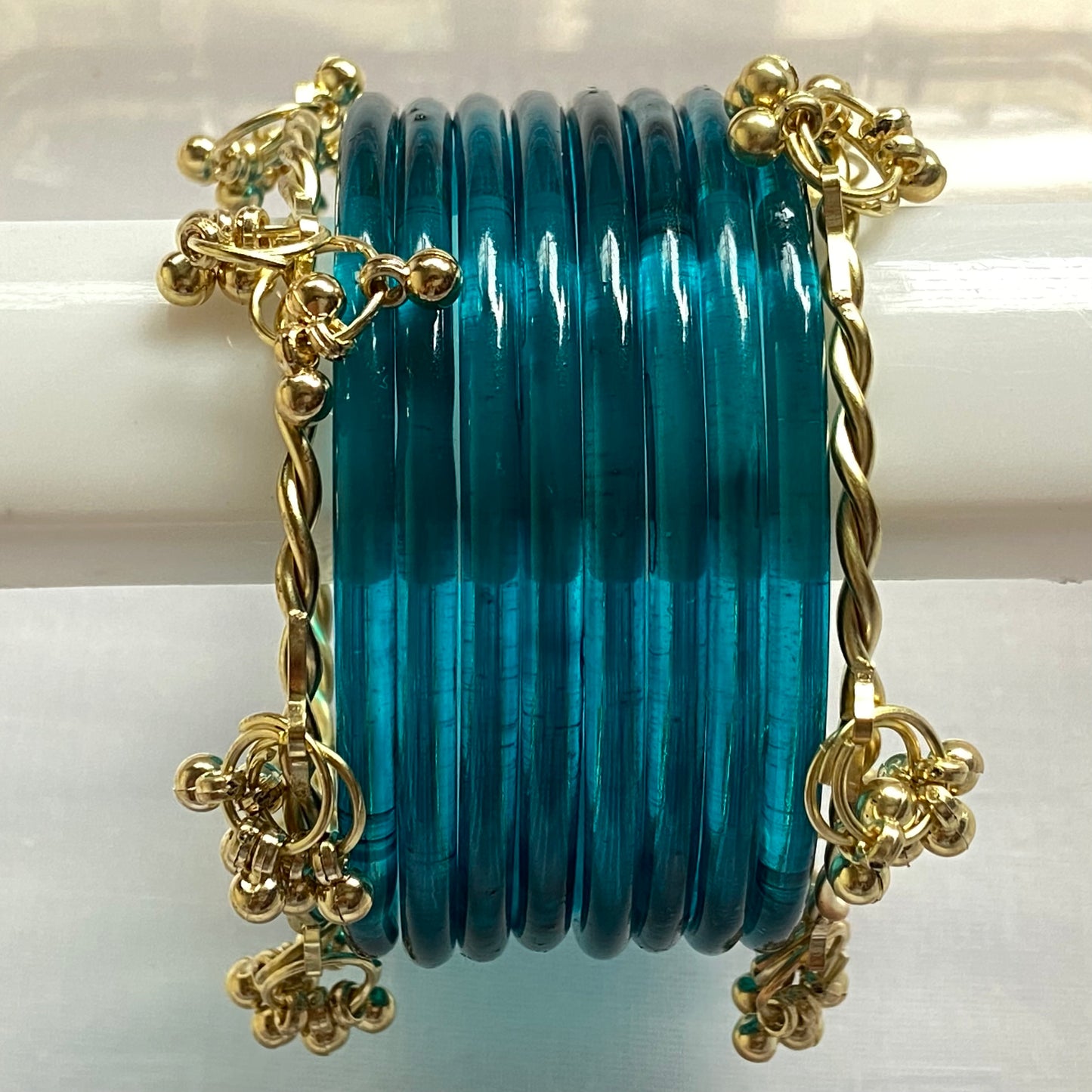 Morpankhi Jelly Bangles Set