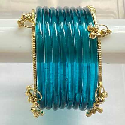 Morpankhi Jelly Bangles Set