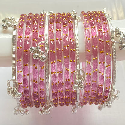 Pyaazi Raindrop Bangles Set