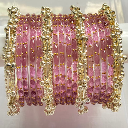 Pyaazi Raindrop Bangles Set