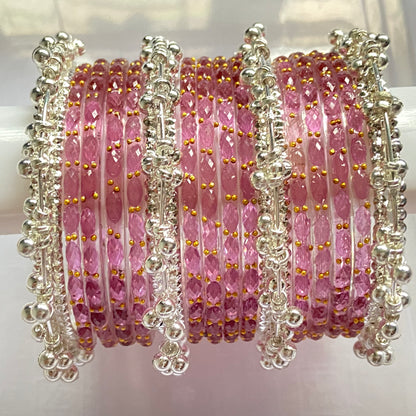 Pyaazi Raindrop Bangles Set