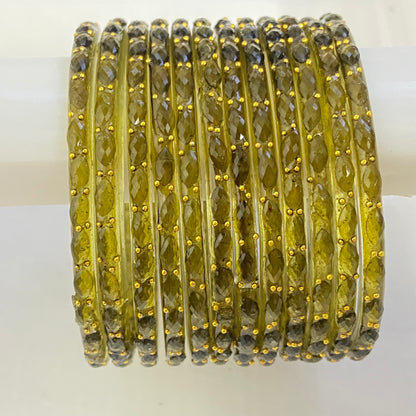 Mehndi Raindrop Bangles Set