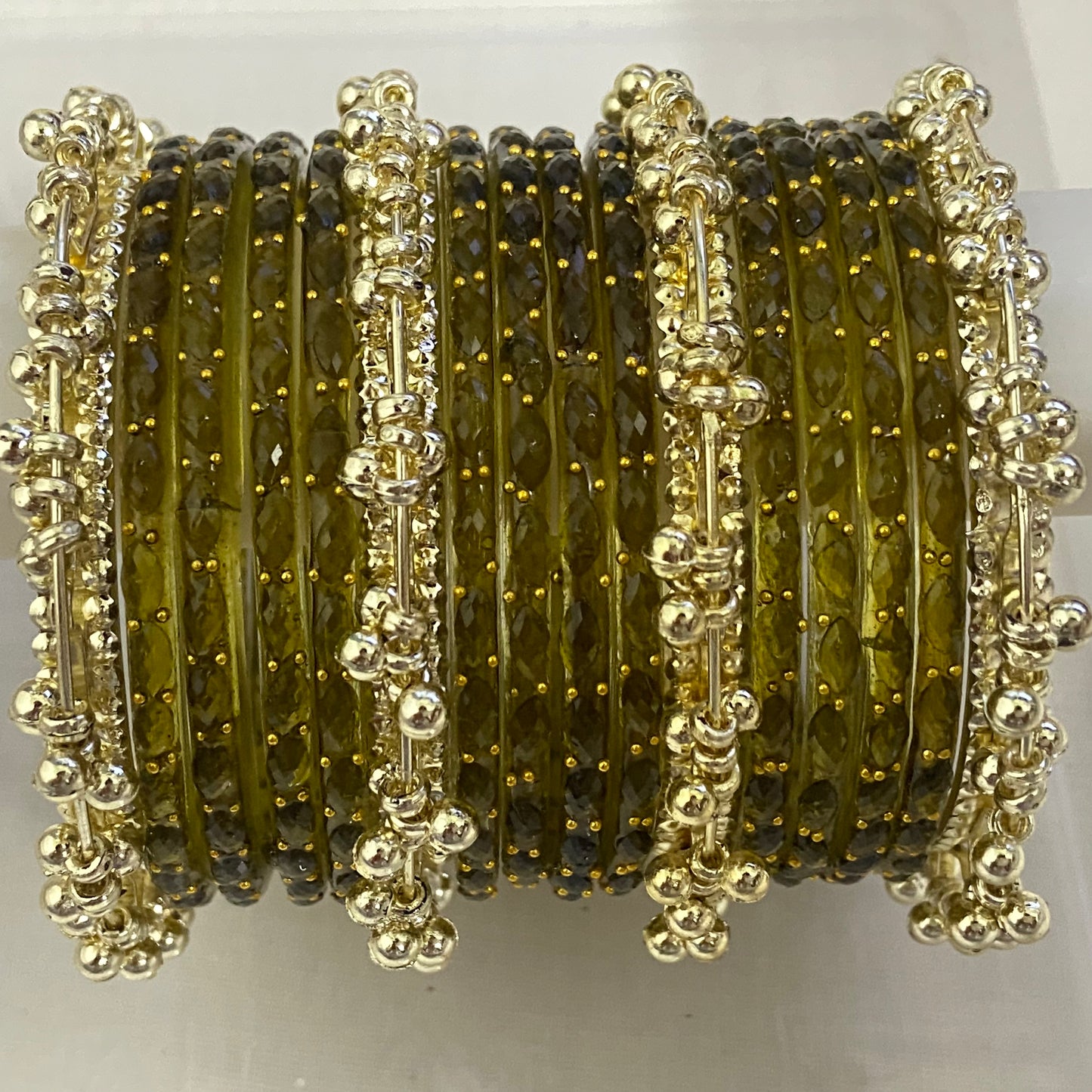 Mehndi Raindrop Bangles Set