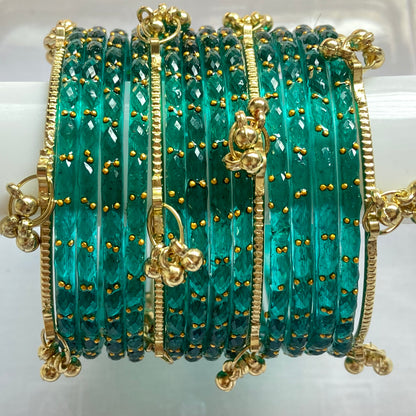 Radium Raindrop Bangles Set