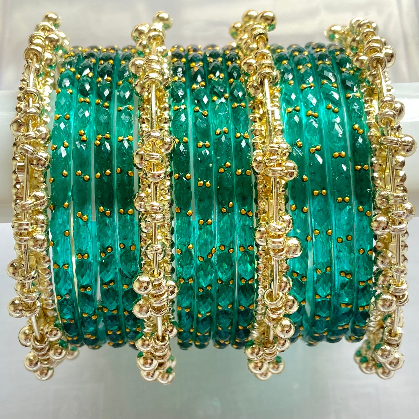Radium Raindrop Bangles Set