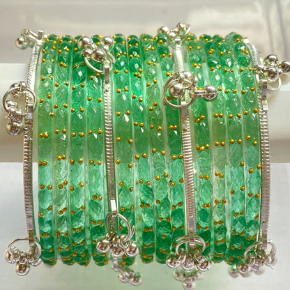 Santro Raindrop Bangles Set