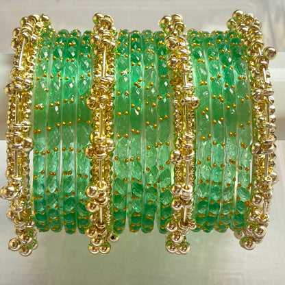 Santro Raindrop Bangles Set