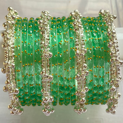 Santro Raindrop Bangles Set