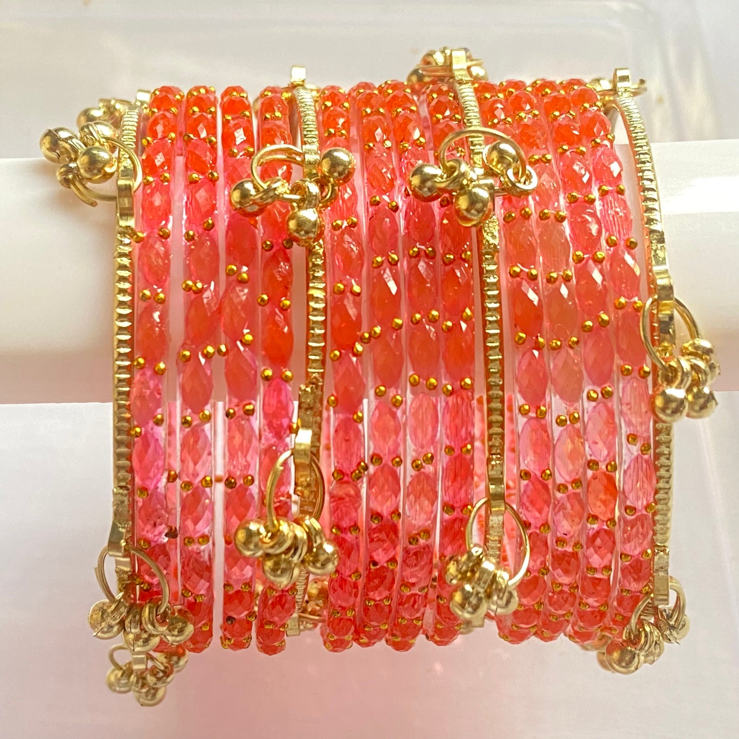 Gaajri Raindrop Bangles Set