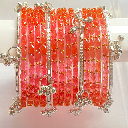 Gaajri Raindrop Bangles Set