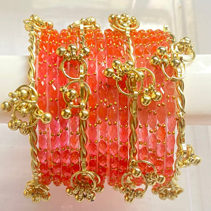 Gaajri Raindrop Bangles Set