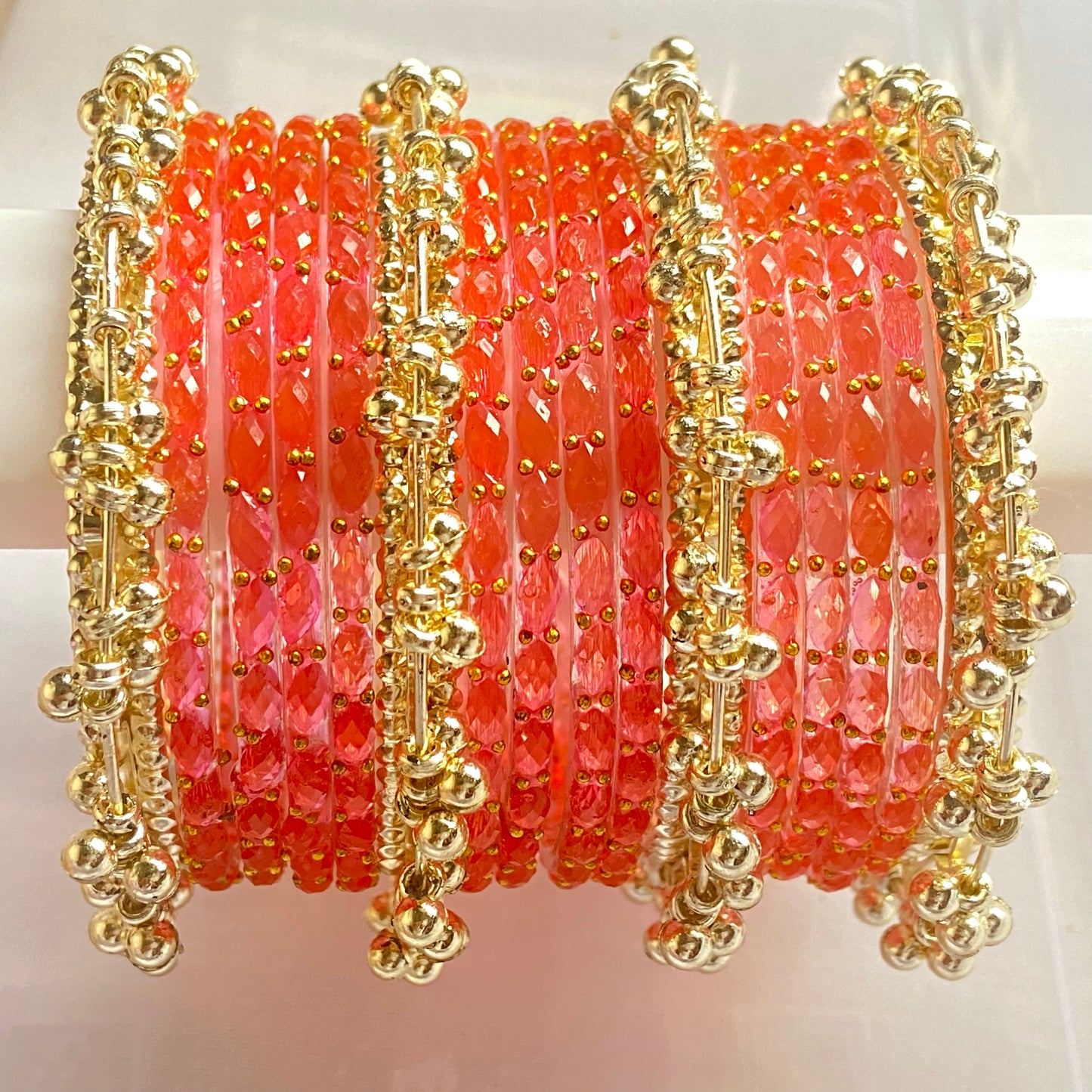 Gaajri Raindrop Bangles Set