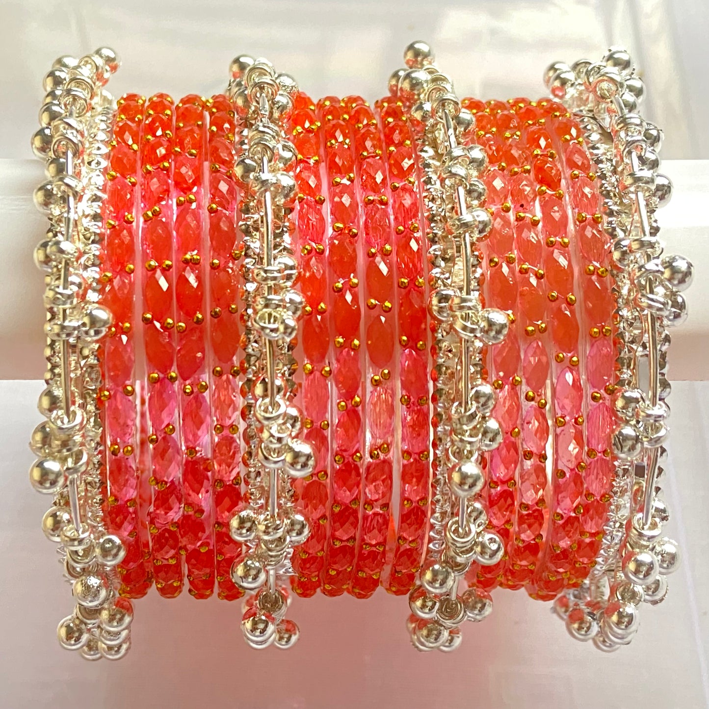 Gaajri Raindrop Bangles Set