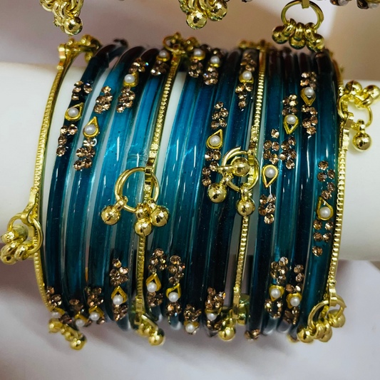 Morpankhi Sundari Bangles Set