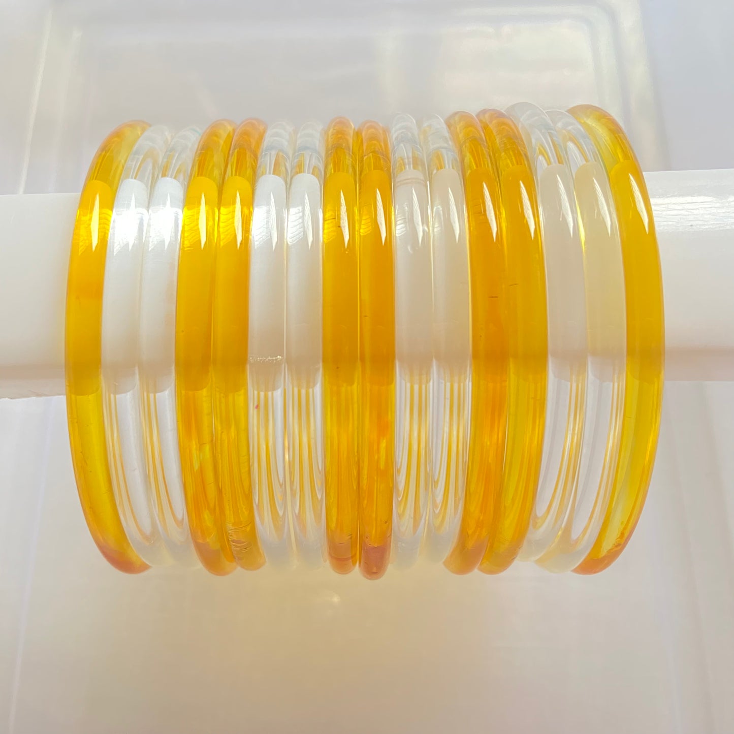 Golden Jelly & Water Bangles Combo