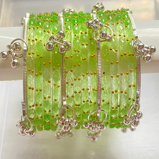 Pista Raindrop Bangles Set