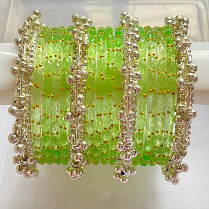 Pista Raindrop Bangles Set