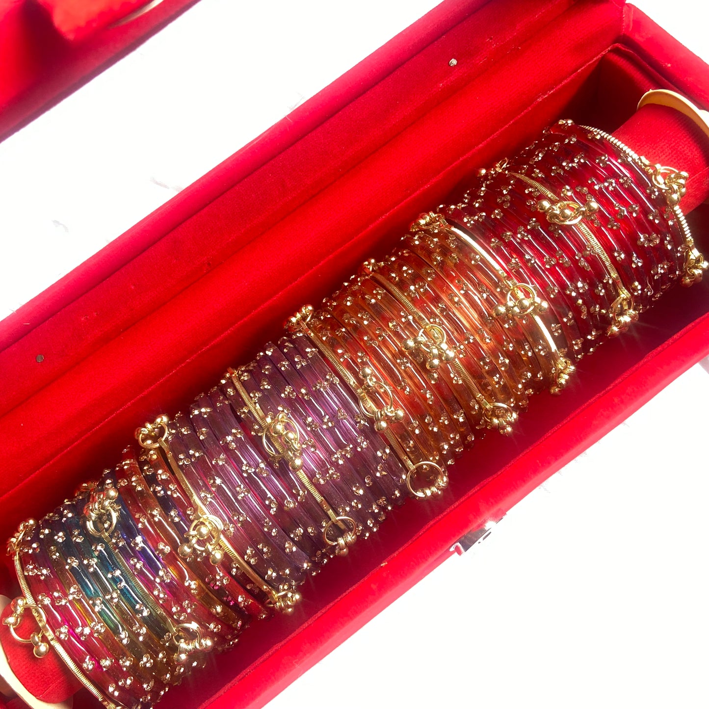 Four Dozen Triple Stone Bangle Box