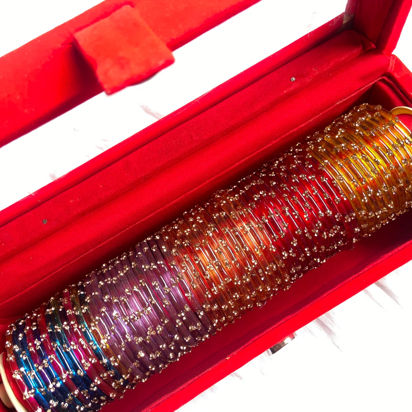 Five Dozen Triple Stone Bangle Box